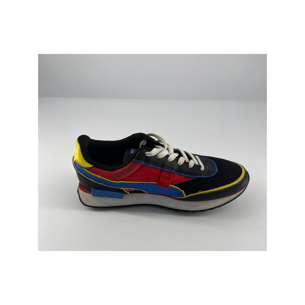 Puma Future Rider Men Shoes Siz 7 C SW PS Smiley World Black Sneakers Colorblock - Picture 4 of 8